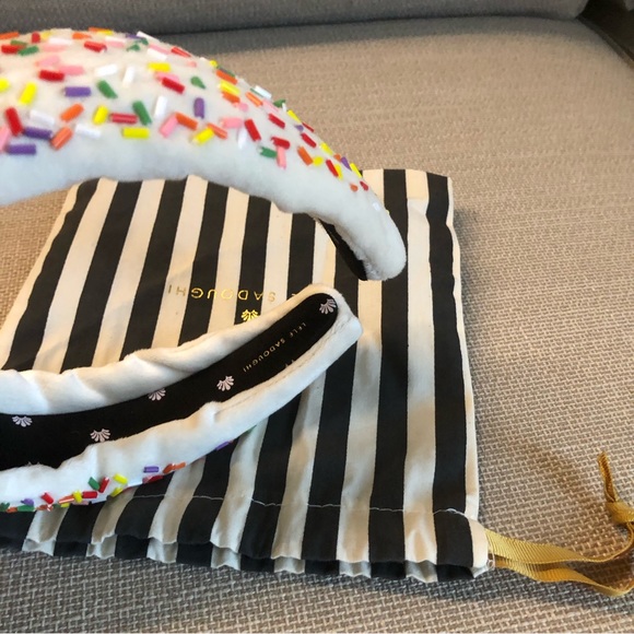 Lele Sadoughi Buttercream Birthday Cake Knotted Headband - Picture 5 of 6